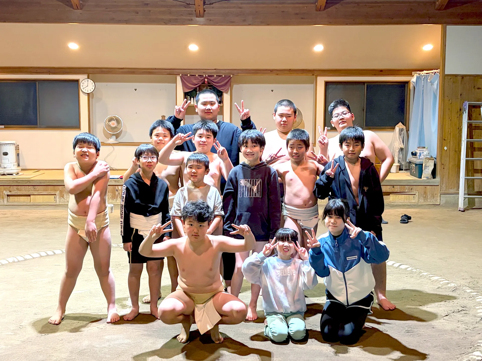 べっぷ親子相撲教室