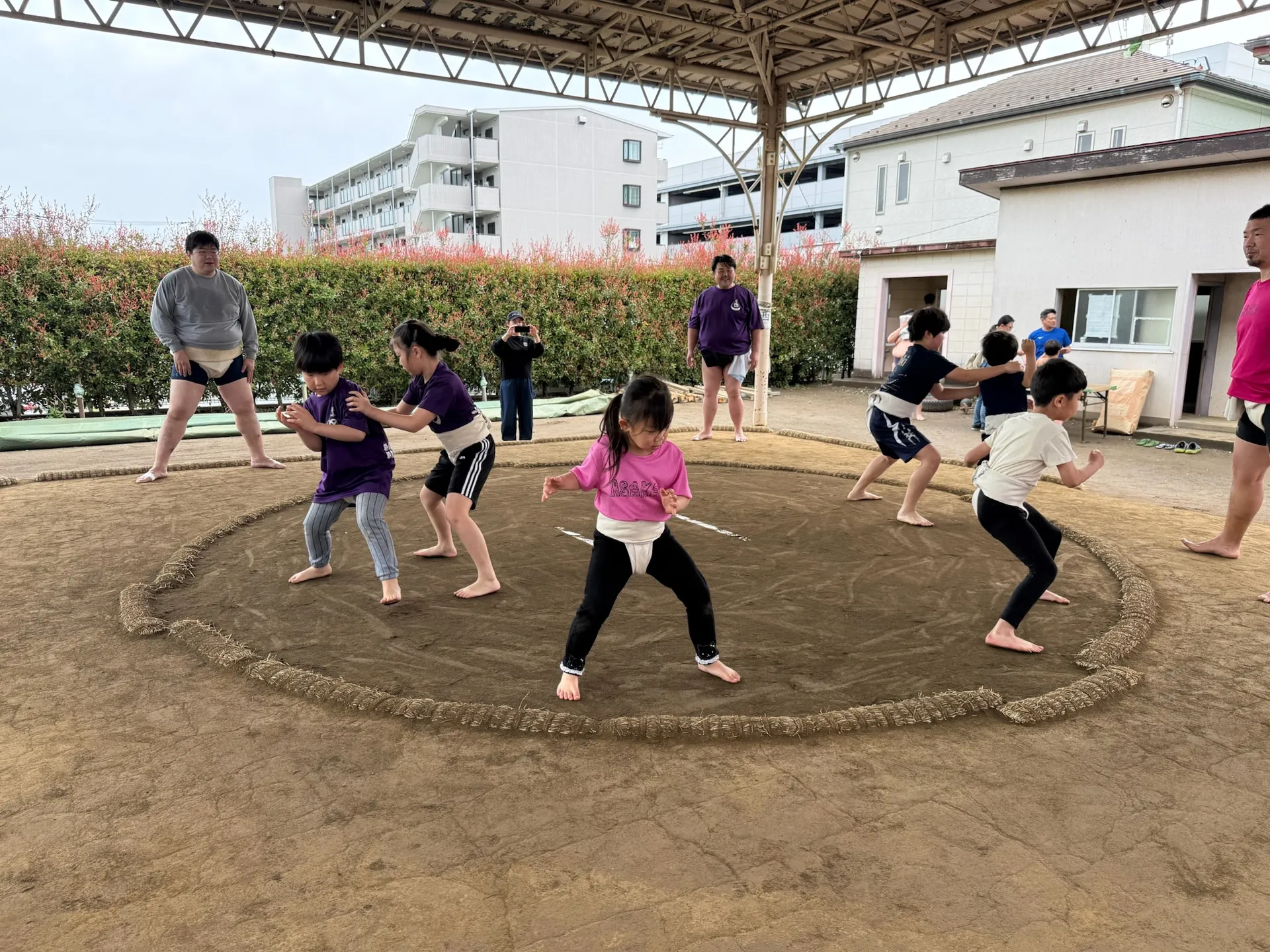 朝霞市相撲連盟 錬成道場 2