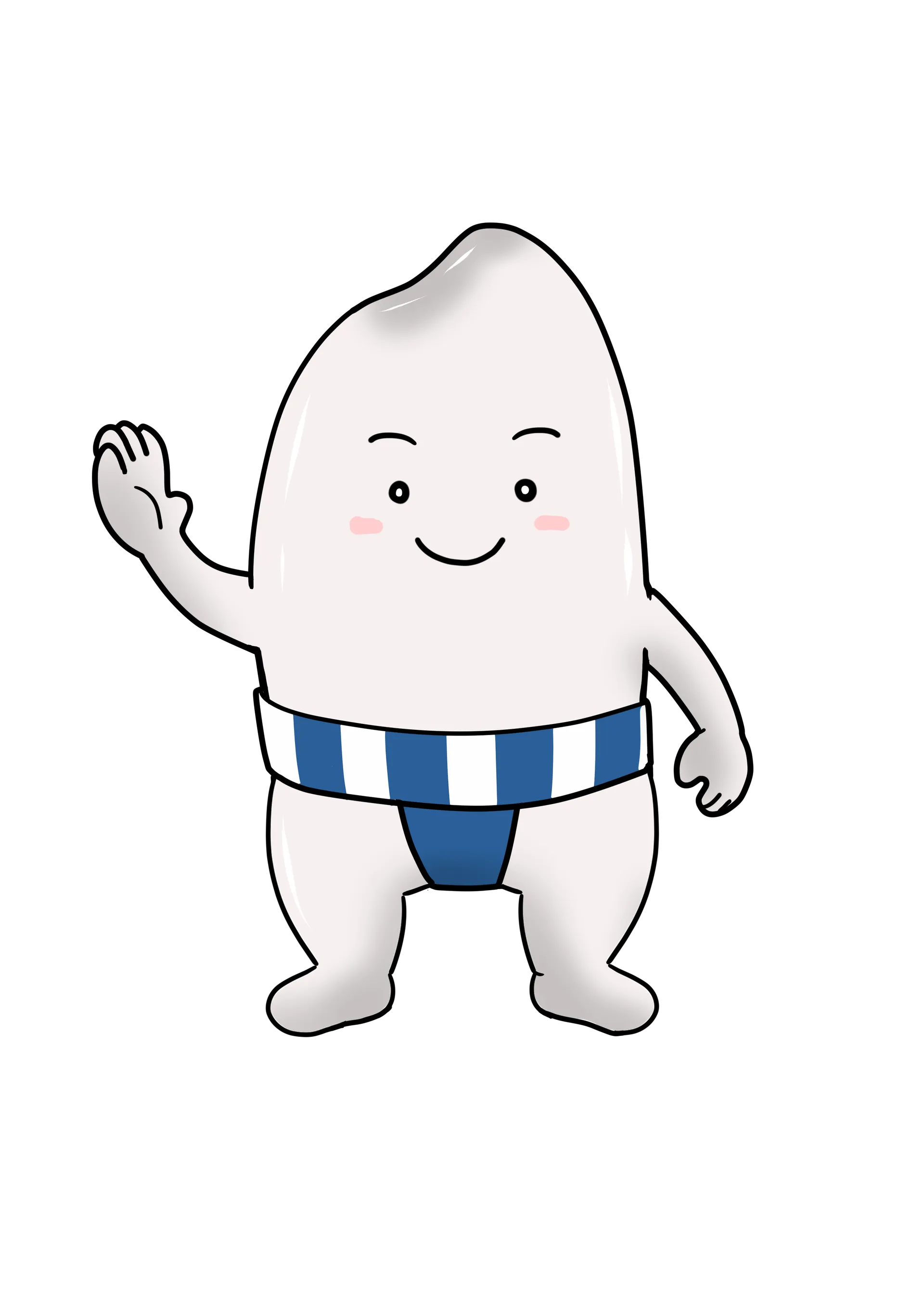 こめ太のキャラクターイラスト