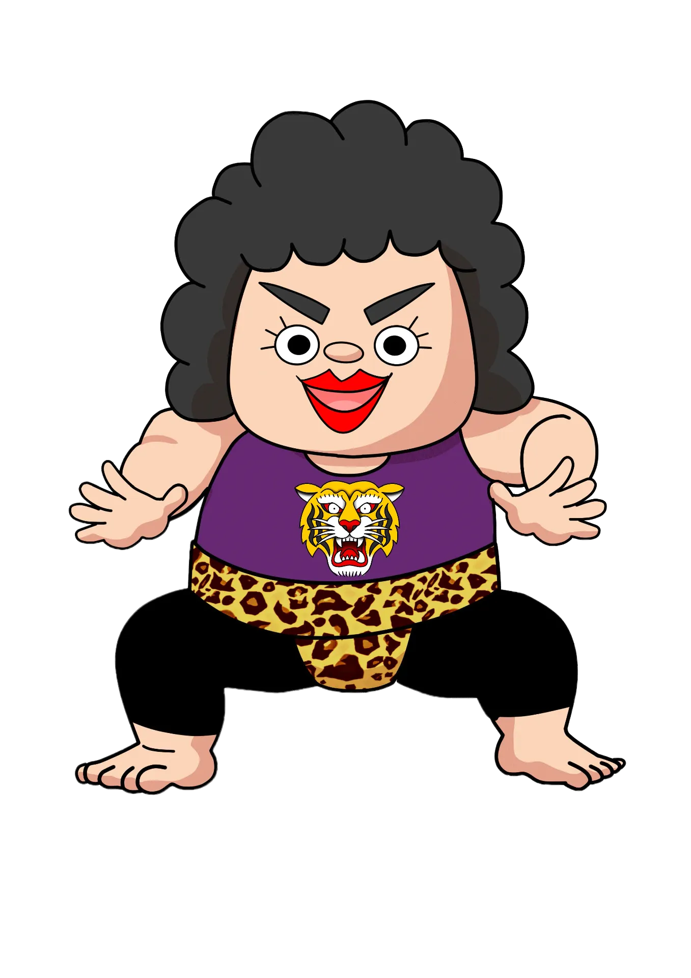 大阪キャラクターのキャラクターイラスト