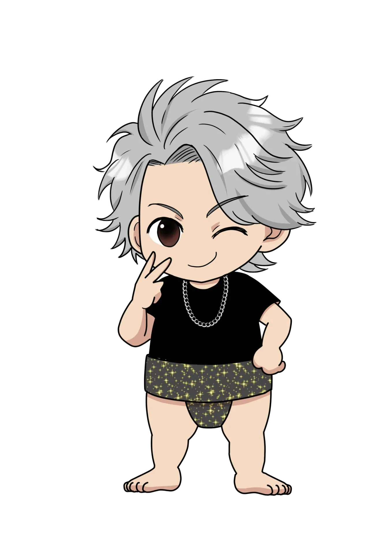 ホス太のキャラクターイラスト