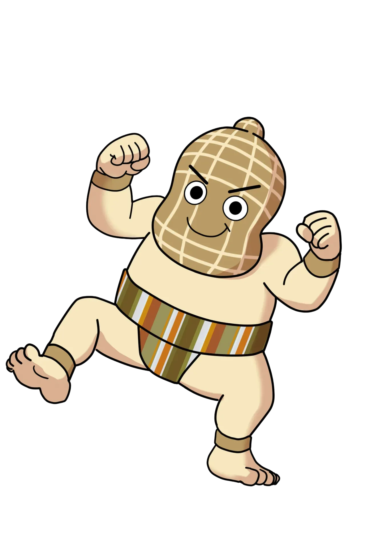 ぴーたんのキャラクターイラスト