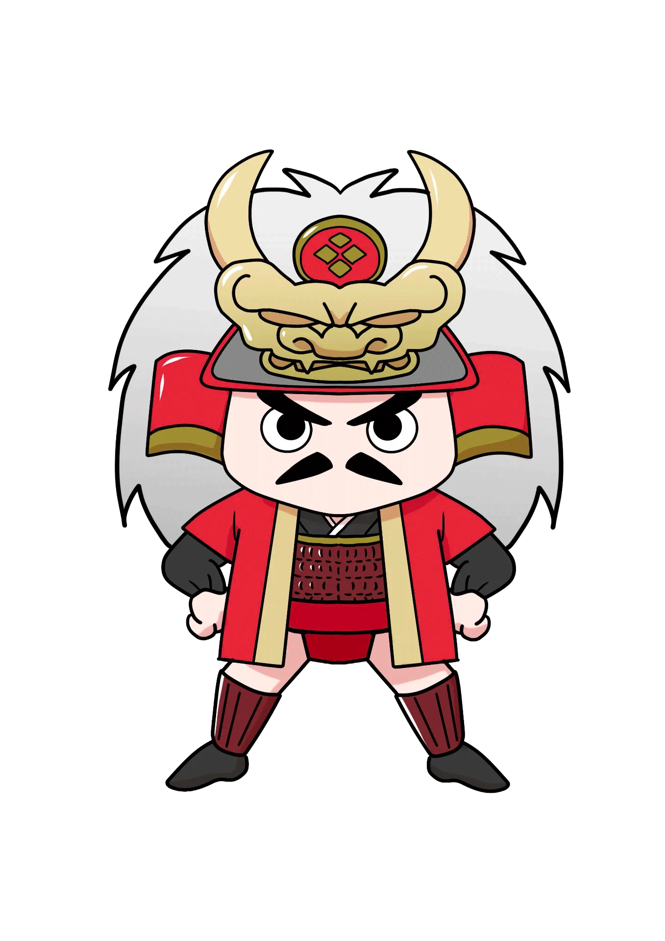 信玄丸のキャラクターイラスト