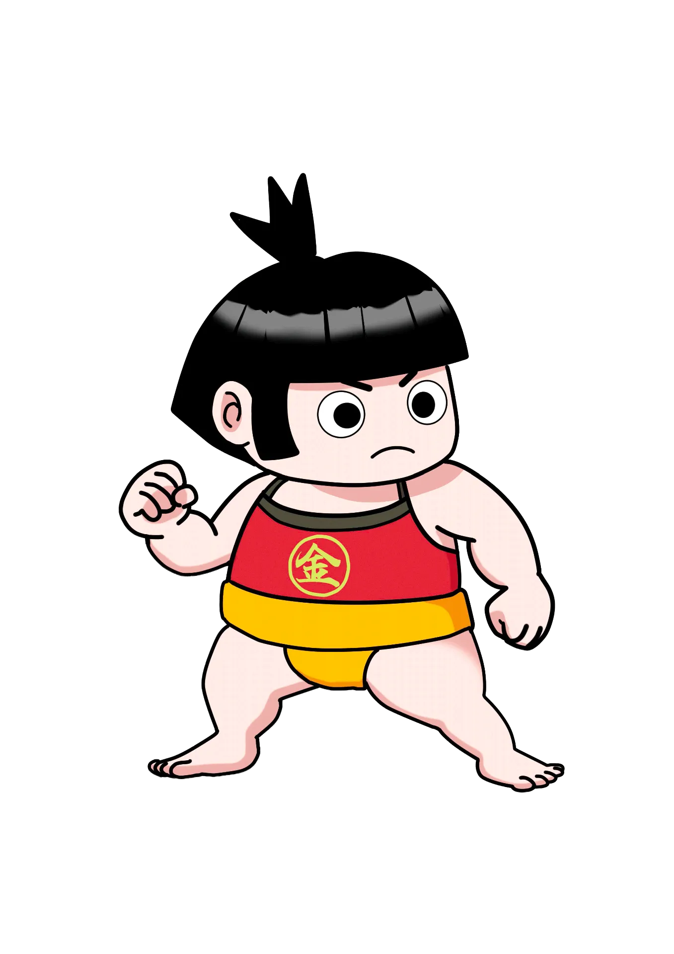 金太郎丸のキャラクターイラスト