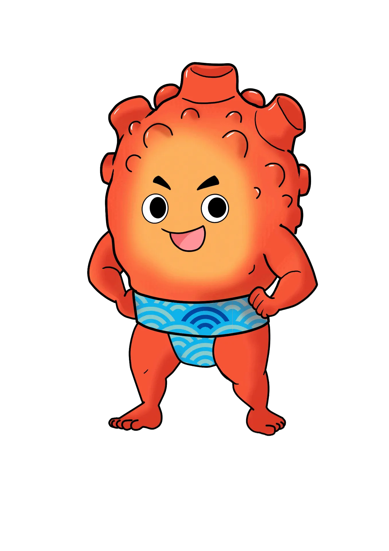 ほやっぴーのキャラクターイラスト