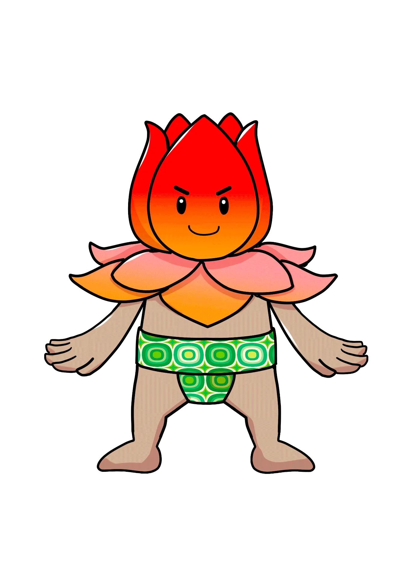 チュリップスのキャラクターイラスト