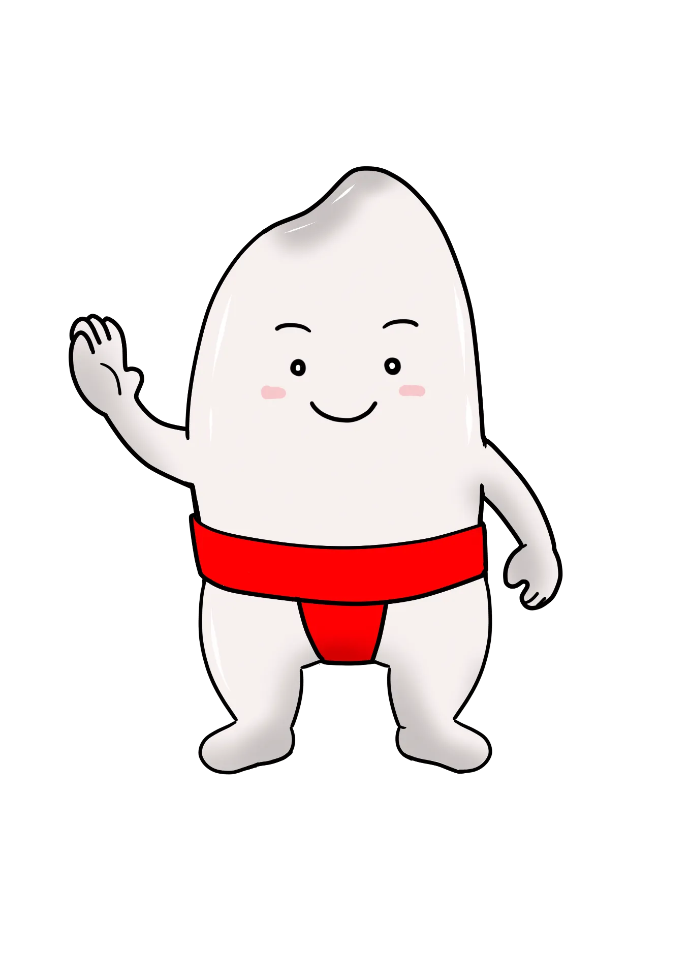 米光（コメスター）のキャラクターイラスト