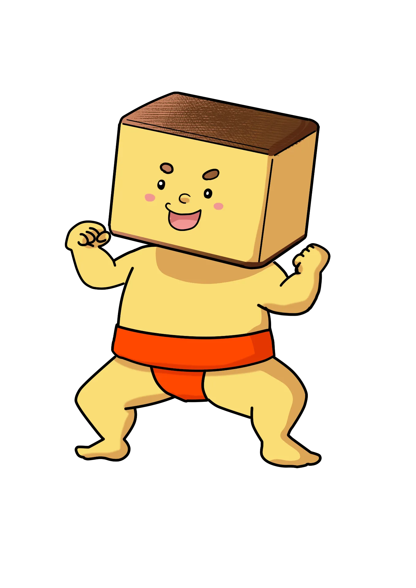 かすてらんのキャラクターイラスト