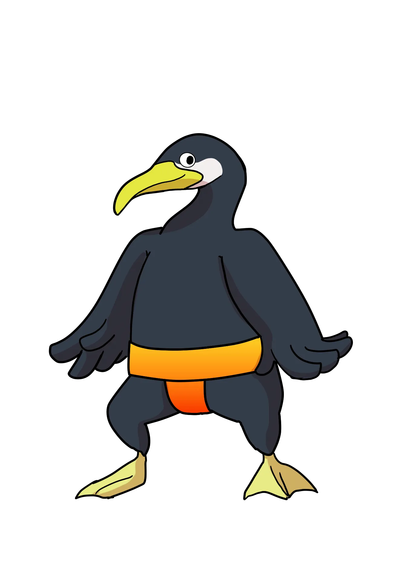 うのすけのキャラクターイラスト