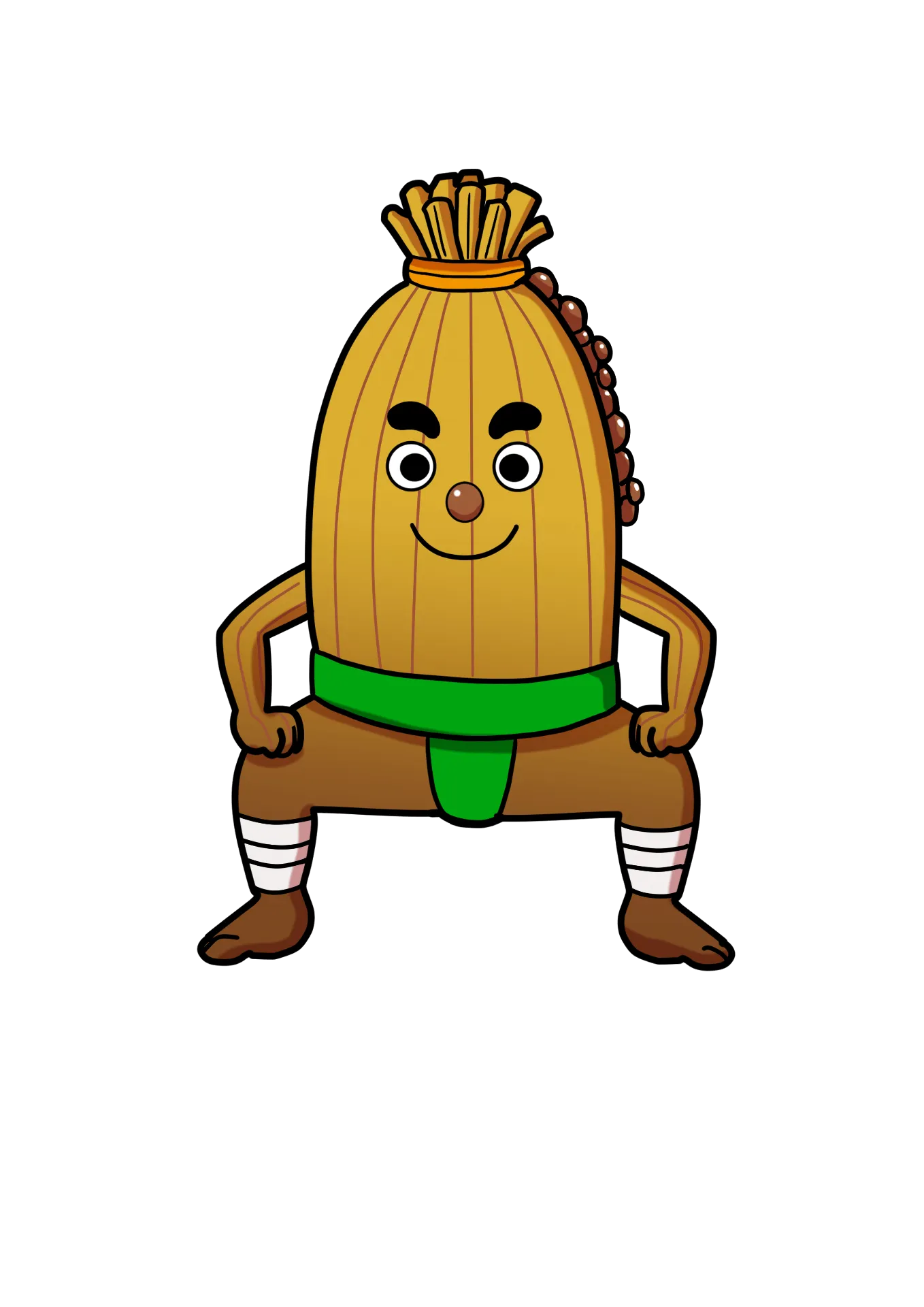 なっとんのキャラクターイラスト