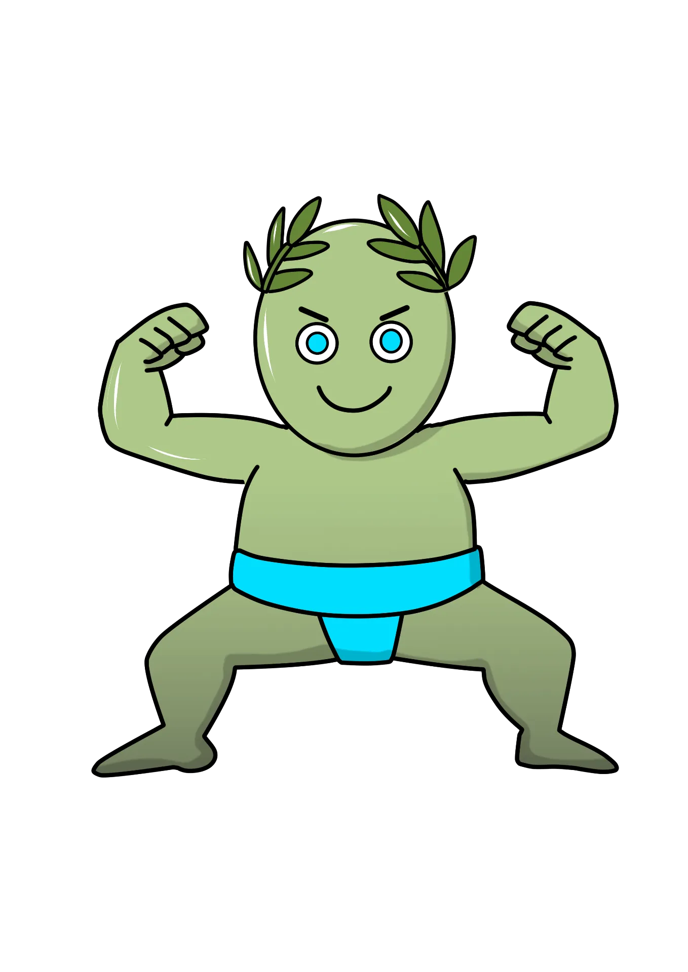 おりるんのキャラクターイラスト