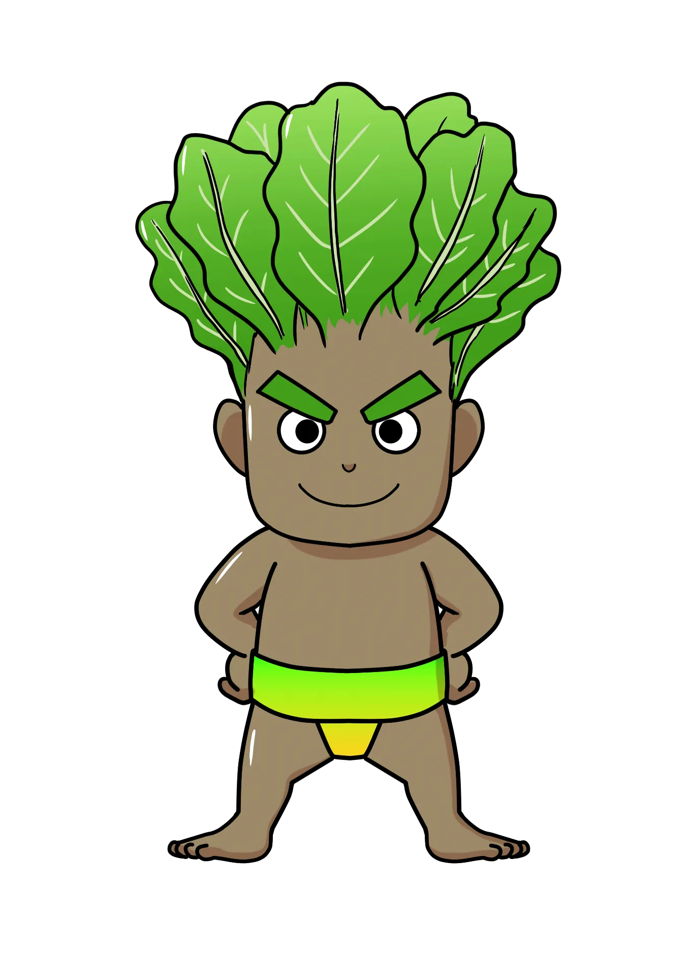 なっぱんのキャラクターイラスト