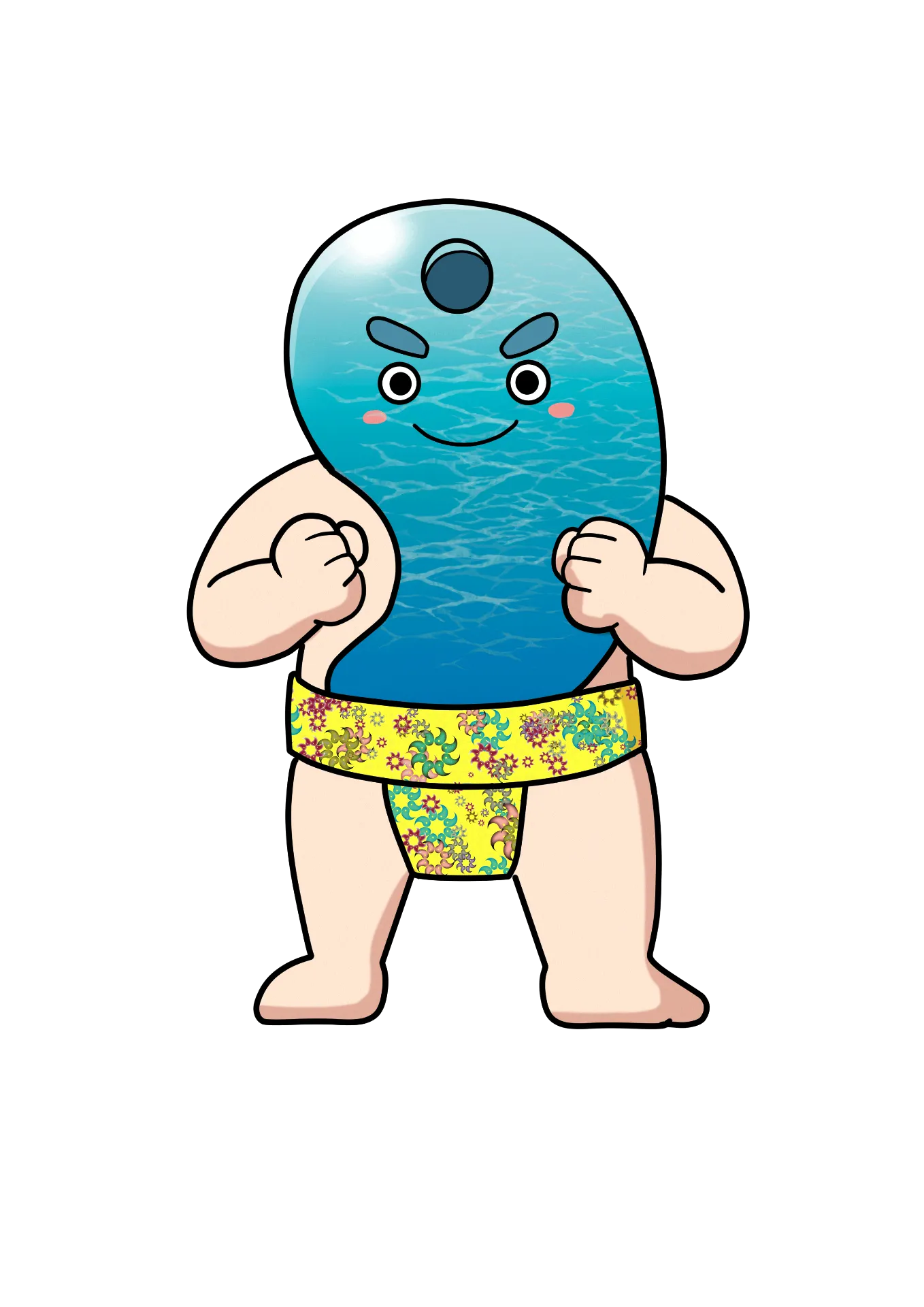 まがたまんのキャラクターイラスト