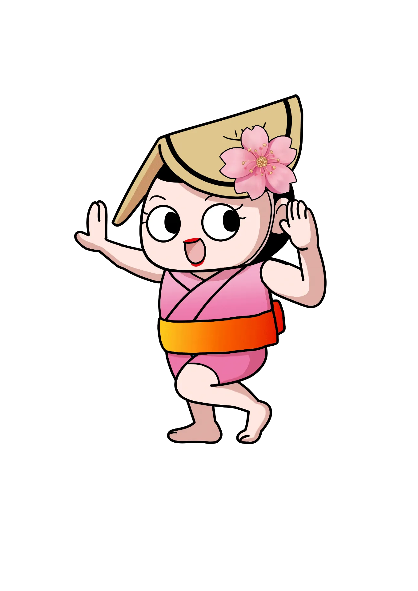 おどるんのキャラクターイラスト