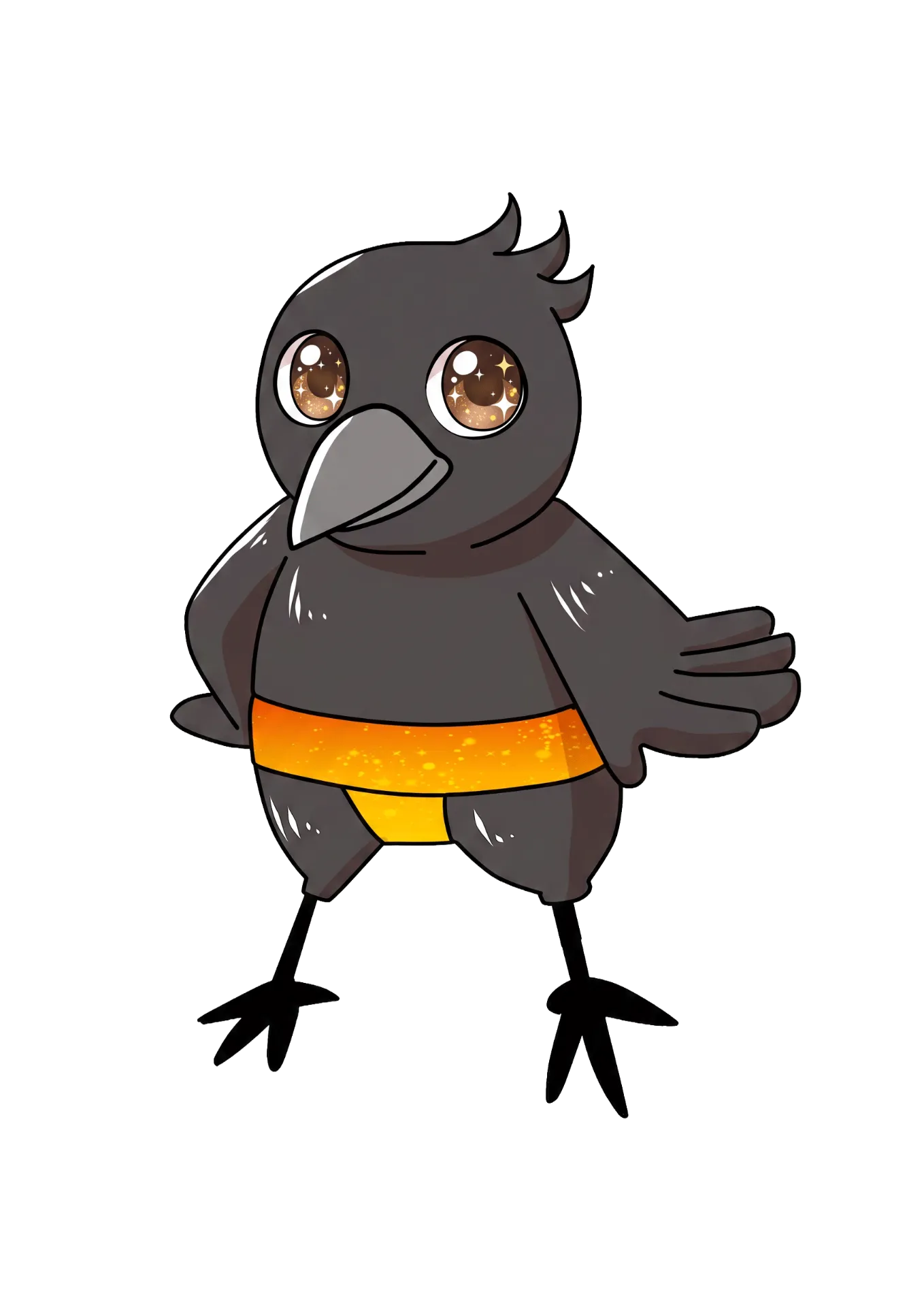 ヤタオのキャラクターイラスト