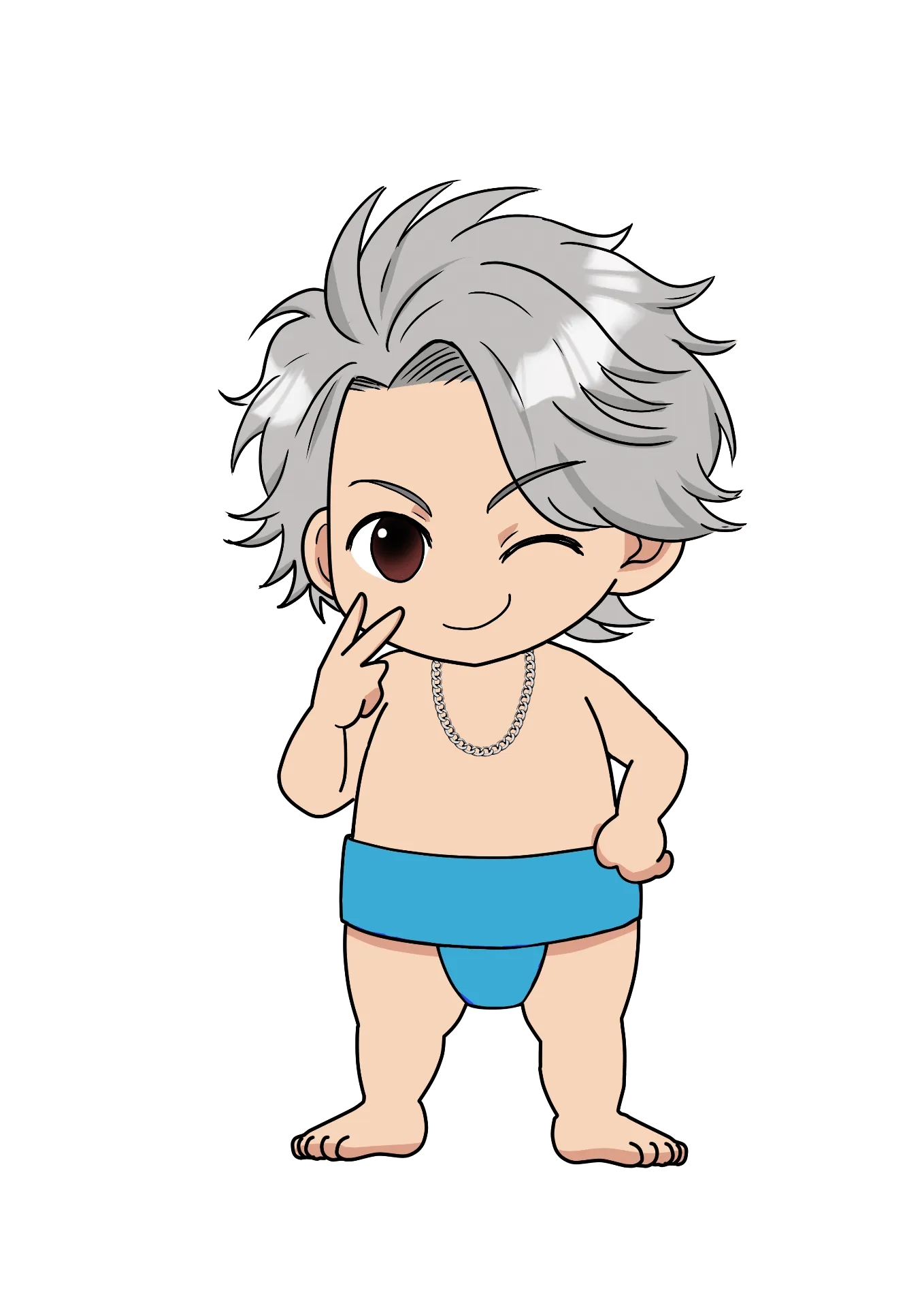 ホス太のキャラクターイラスト